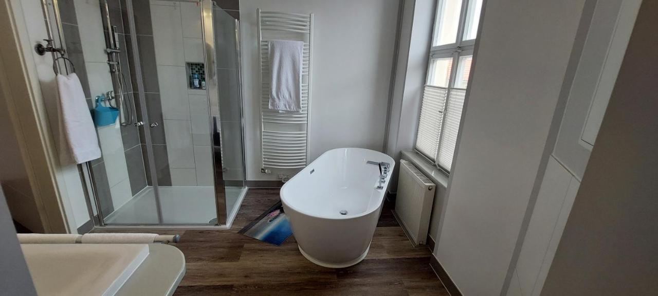Modernes Wohnen Im Alten Beelitz Wohnung 2 ภายนอก รูปภาพ