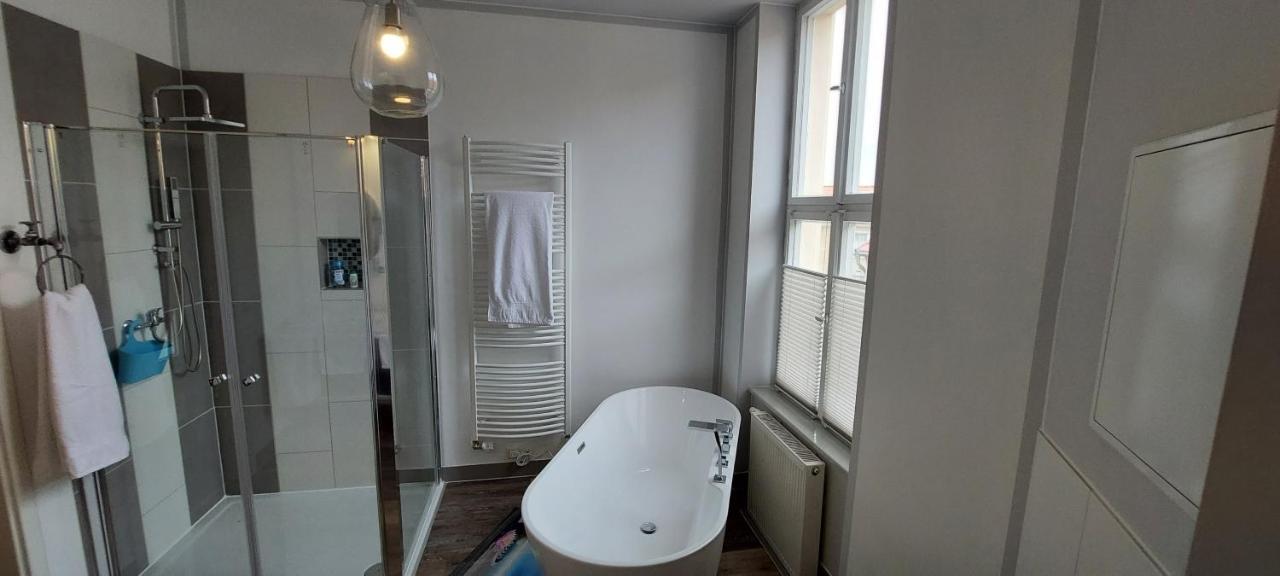 Modernes Wohnen Im Alten Beelitz Wohnung 2 ภายนอก รูปภาพ